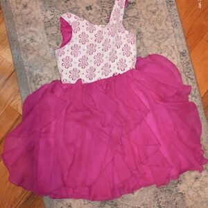 Emily West Pink Floral Dance Costume Dress